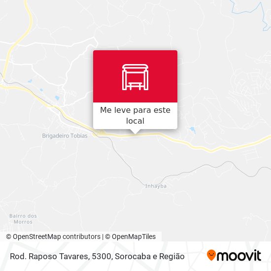 Rod. Raposo Tavares, 5300 mapa