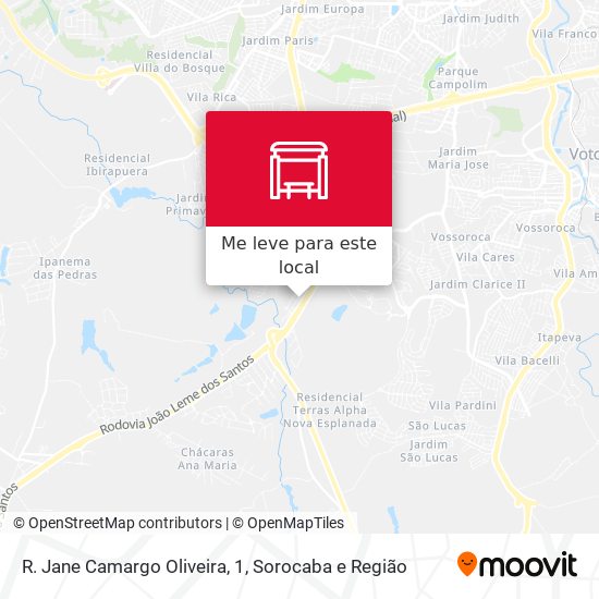 R. Jane Camargo Oliveira, 1 mapa