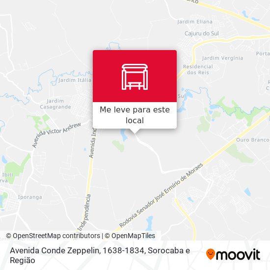 Avenida Conde Zeppelin, 1638-1834 mapa