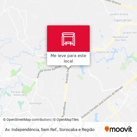 Av. Independência, Sem Ref. mapa