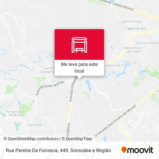 Rua Pereira Da Fonseca, 449 mapa