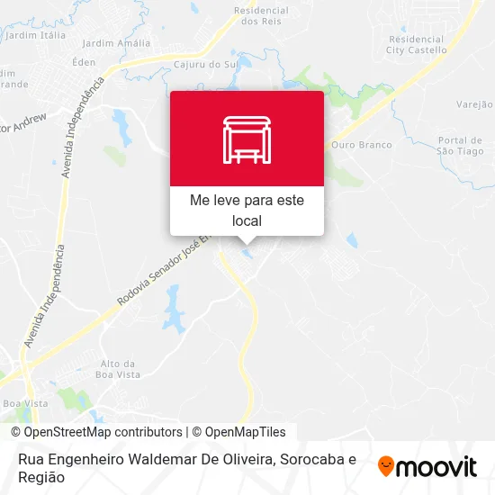 Rua Engenheiro Waldemar De Oliveira mapa
