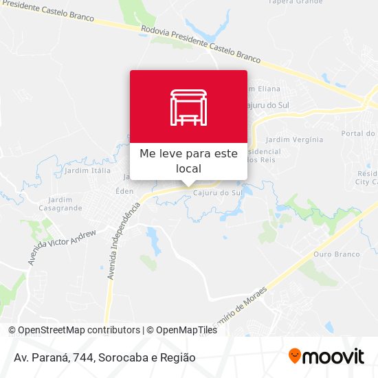 Av. Paraná, 744 mapa