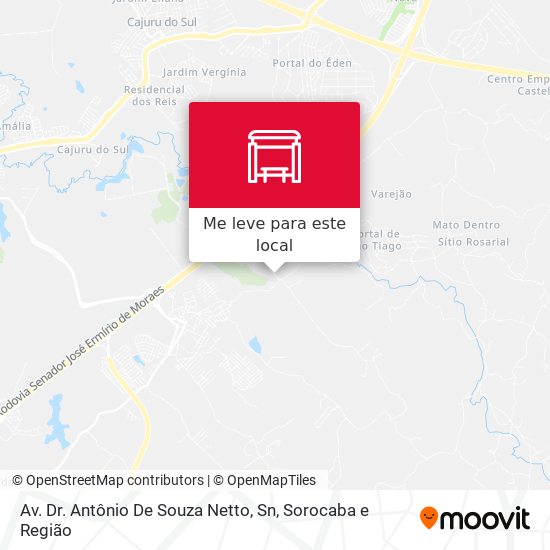 Av. Dr. Antônio De Souza Netto, Sn mapa