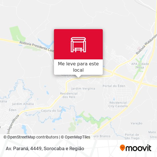 Av. Paraná, 4449 mapa