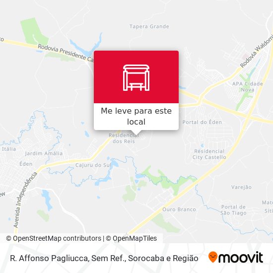 R. Affonso Pagliucca, Sem Ref. mapa