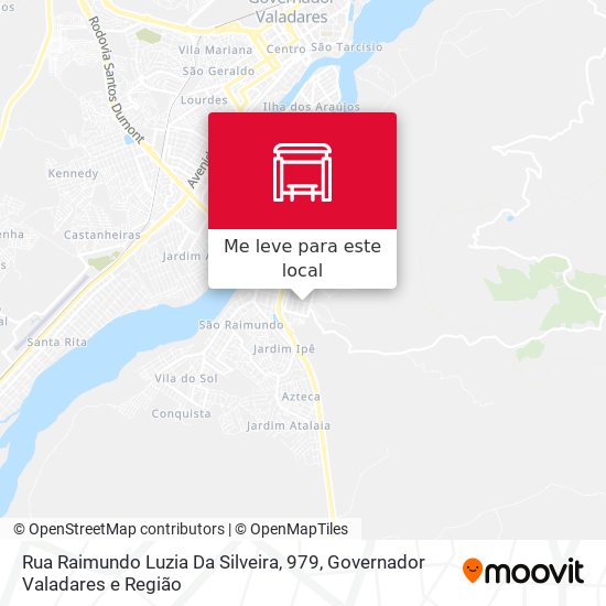 Rua Raimundo Luzia Da Silveira, 979 mapa