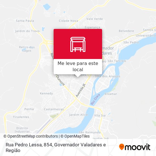 Rua Pedro Lessa, 854 mapa