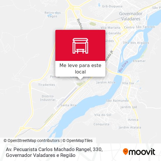 Av. Pecuarista Carlos Machado Rangel, 330 mapa