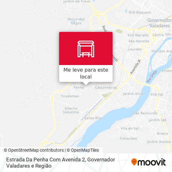 Estrada Da Penha Com Avenida 2 mapa