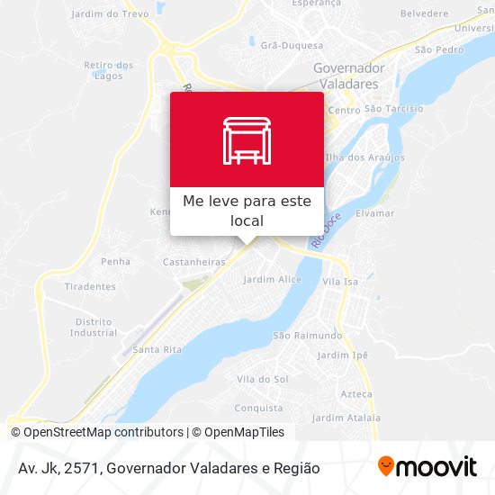 Av. Jk, 2571 mapa