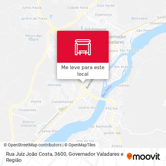 Rua Juiz João Costa, 3600 mapa