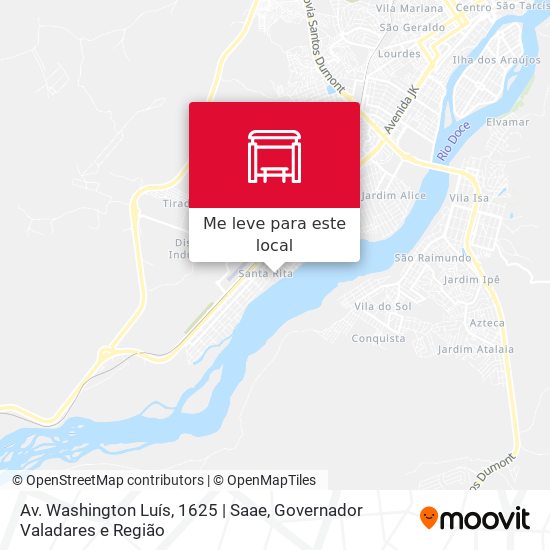Av. Washington Luís, 1625 | Saae mapa