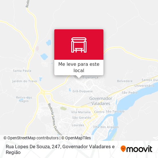 Rua Lopes De Souza, 247 mapa