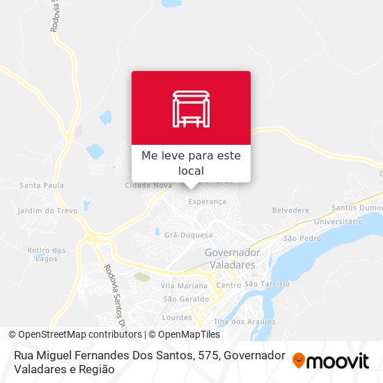 Rua Miguel Fernandes Dos Santos, 575 mapa