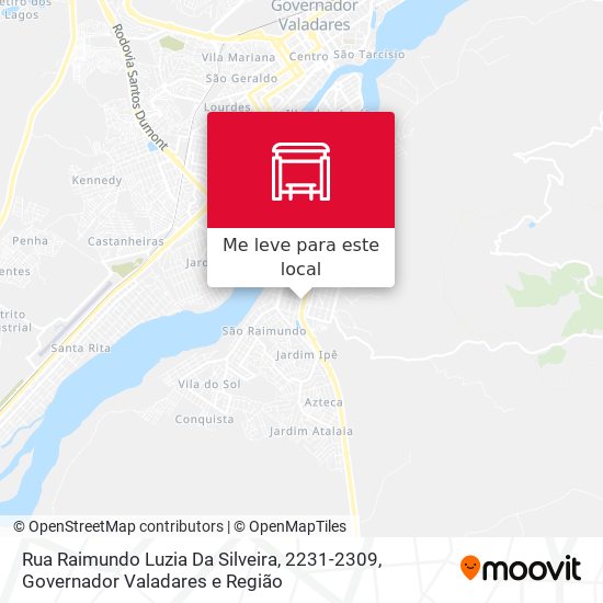 Rua Raimundo Luzia Da Silveira, 2231-2309 mapa