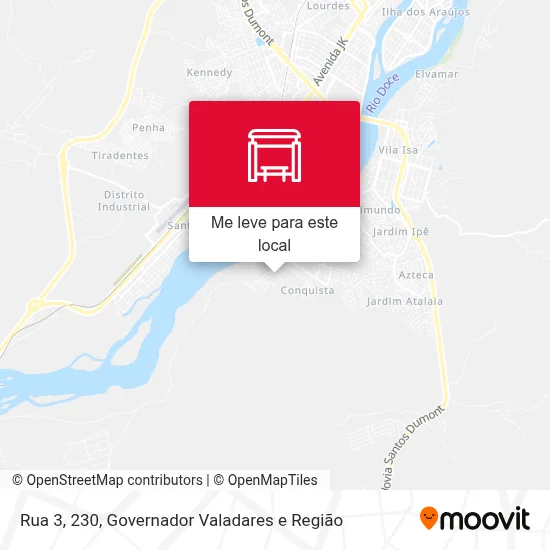 Rua 3, 230 mapa
