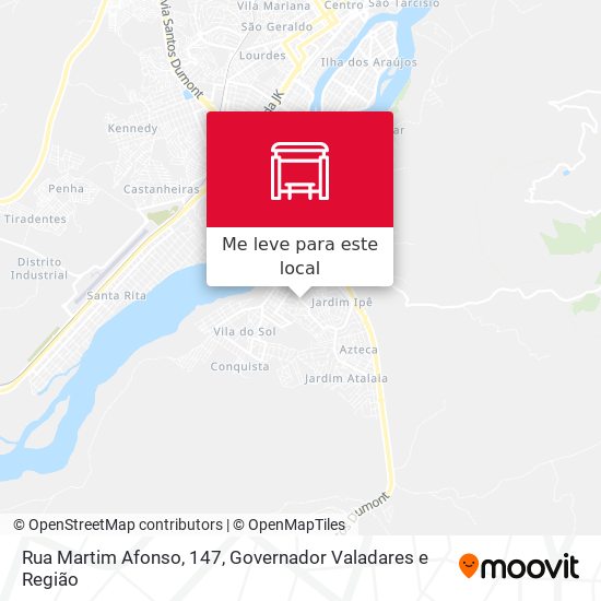 Rua Martim Afonso, 147 mapa