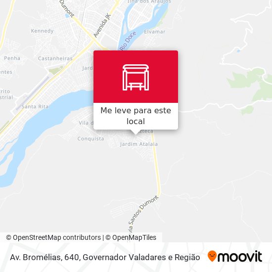 Av. Bromélias, 640 mapa