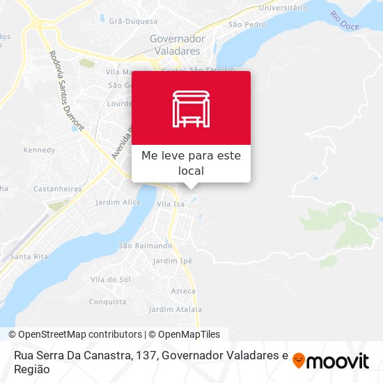 Rua Serra Da Canastra, 137 mapa