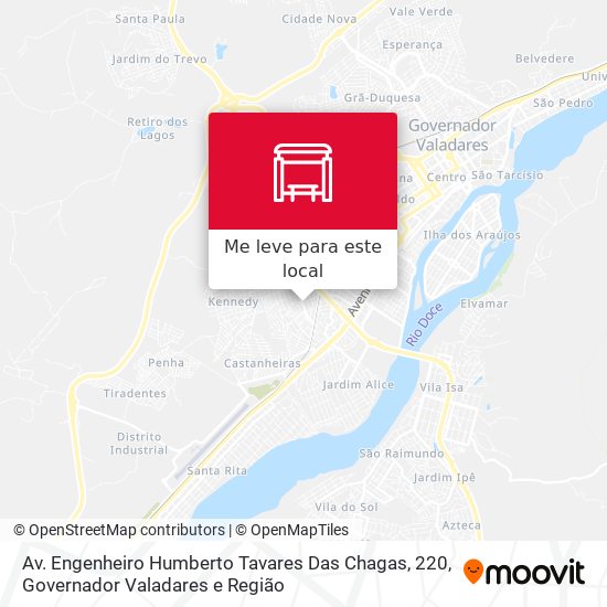 Av. Engenheiro Humberto Tavares Das Chagas, 220 mapa