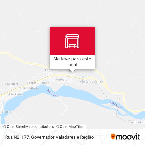 Rua N2, 177 mapa