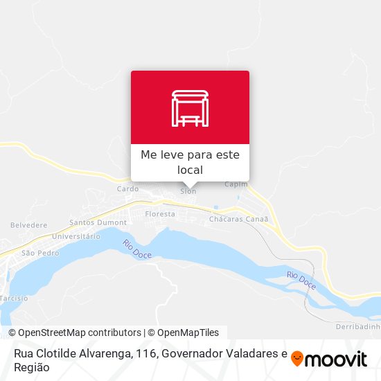 Rua Clotilde Alvarenga, 116 mapa