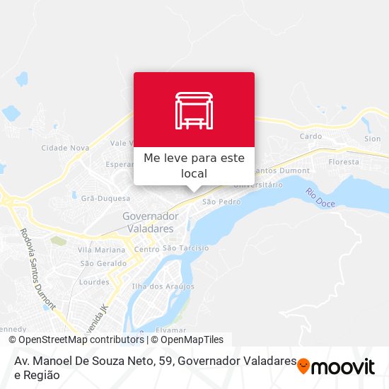 Av. Manoel De Souza Neto, 59 mapa