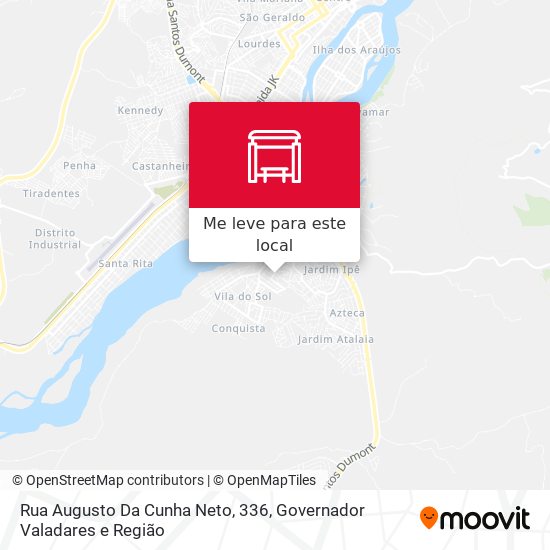 Rua Augusto Da Cunha Neto, 336 mapa