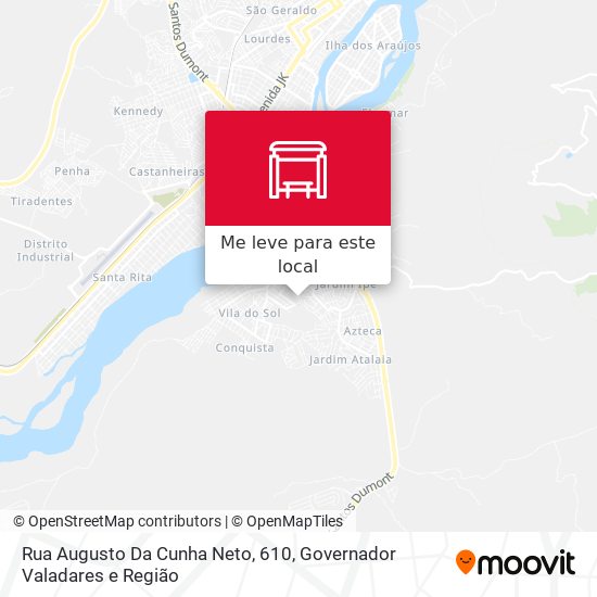 Rua Augusto Da Cunha Neto, 610 mapa