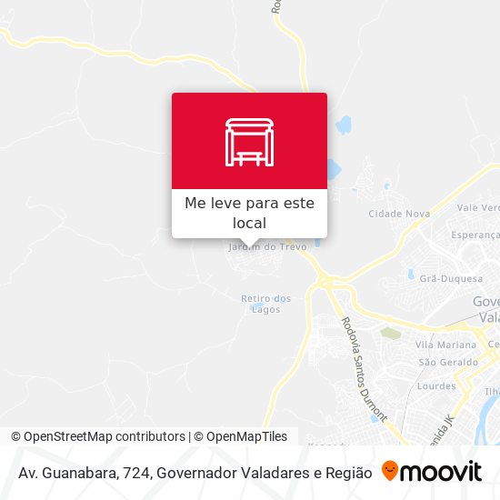 Av. Guanabara, 724 mapa