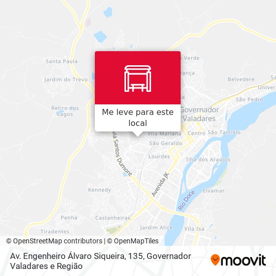 Av. Engenheiro Álvaro Siqueira, 135 mapa
