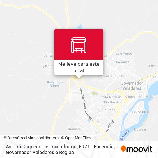 Av. Grã-Duquesa De Luxemburgo, 5971 | Funerária mapa