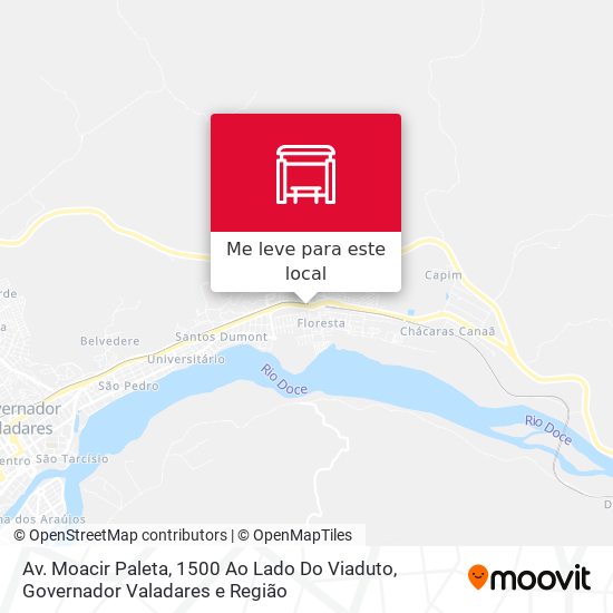 Av. Moacir Paleta, 1500 Ao Lado Do Viaduto mapa