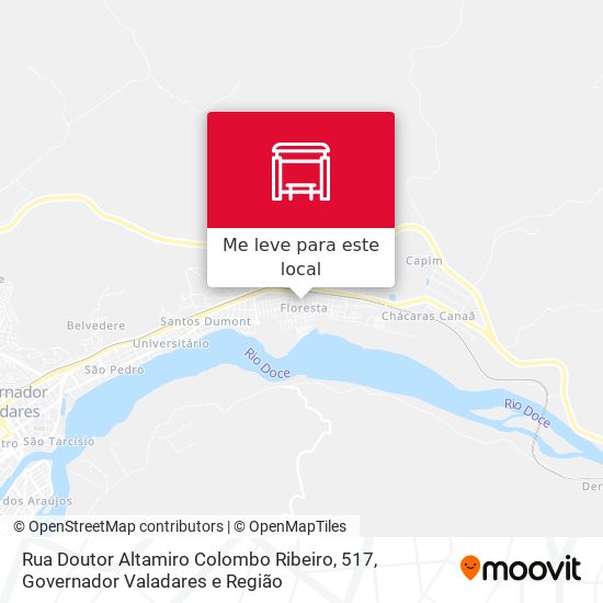 Rua Doutor Altamiro Colombo Ribeiro, 517 mapa