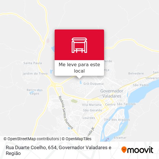 Rua Duarte Coelho, 654 mapa