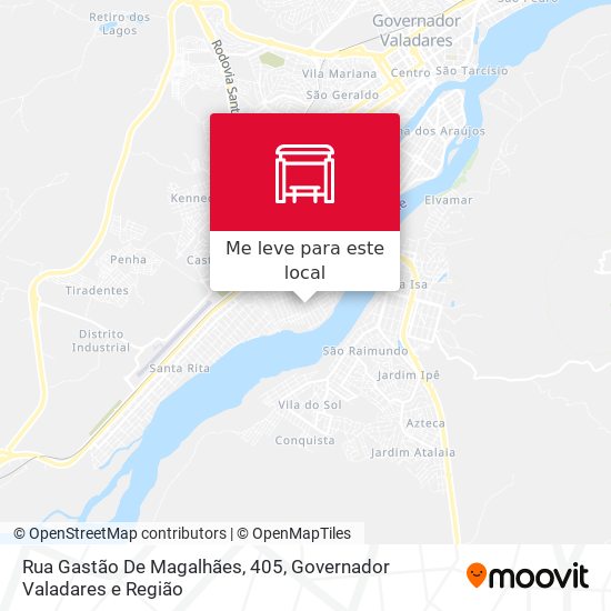 Rua Gastão De Magalhães, 405 mapa