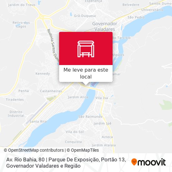 Av. Rio Bahia, 80 | Parque De Exposição, Portão 13 mapa