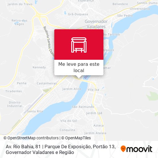 Av. Rio Bahia, 81 | Parque De Exposição, Portão 13 mapa