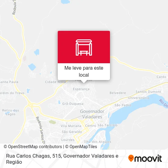 Rua Carlos Chagas, 515 mapa