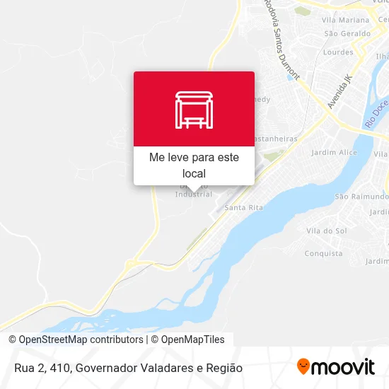 Rua 2, 410 mapa