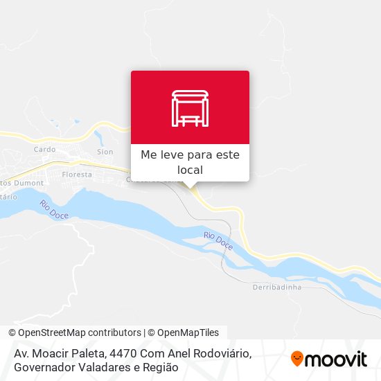 Av. Moacir Paleta, 4470 Com Anel Rodoviário mapa