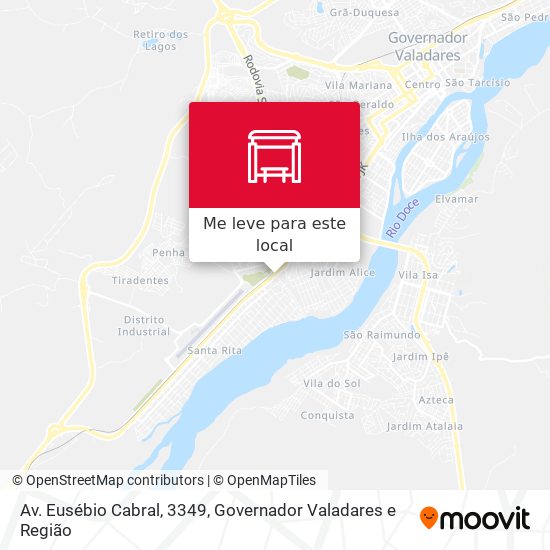 Av. Eusébio Cabral, 3349 mapa