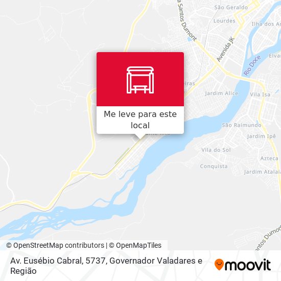 Av. Eusébio Cabral, 5737 mapa