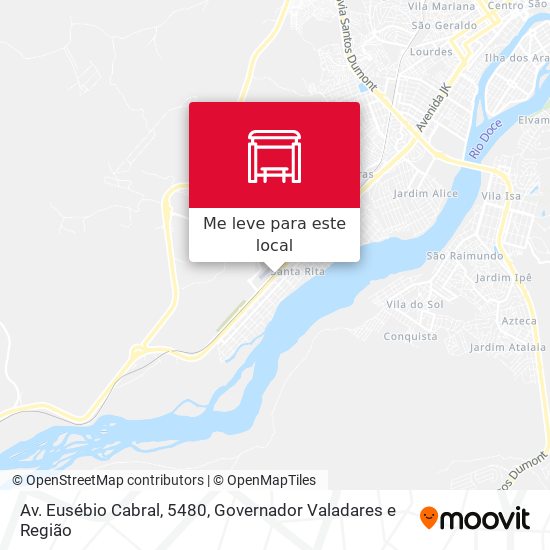 Av. Eusébio Cabral, 5480 mapa