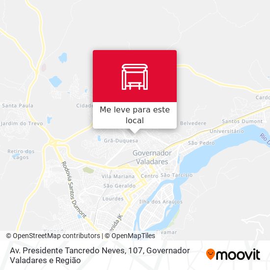 Av. Presidente Tancredo Neves, 107 mapa