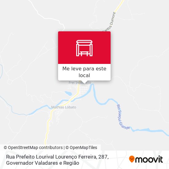Rua Prefeito Lourival Lourenço Ferreira, 287 mapa