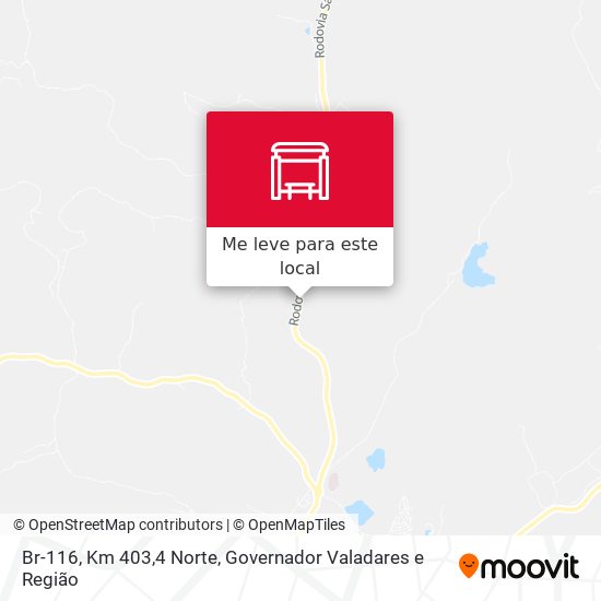 Br-116, Km 403,4 Norte mapa