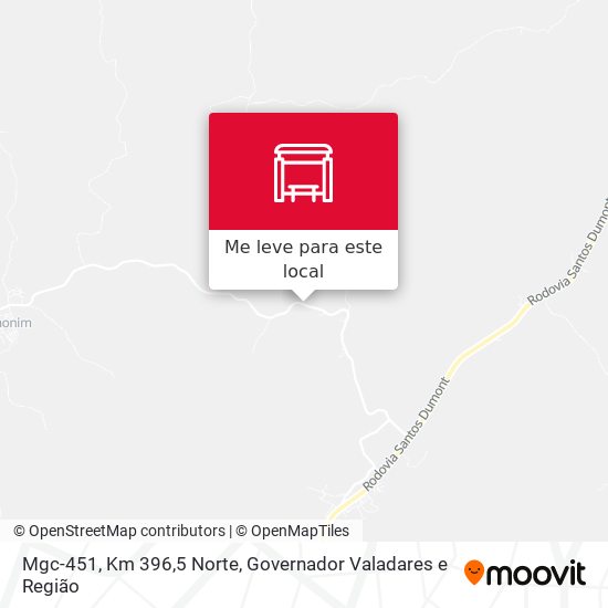 Mgc-451, Km 396,5 Norte mapa