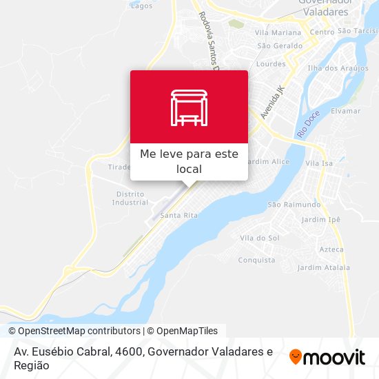 Av. Eusébio Cabral, 4600 mapa